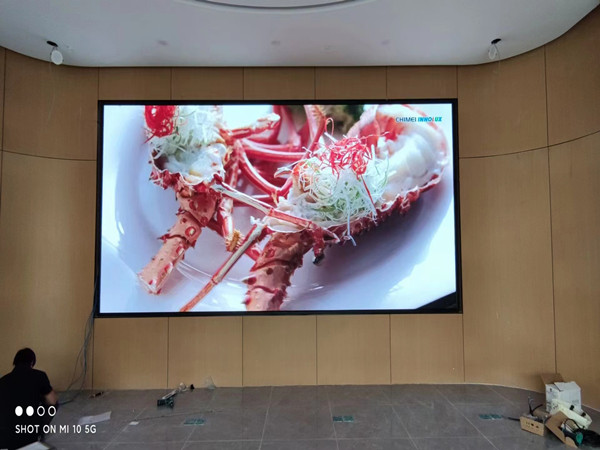 广灵会议室p2室内led大屏